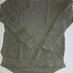 Hollister Olive Knit Women's Sweater Size M